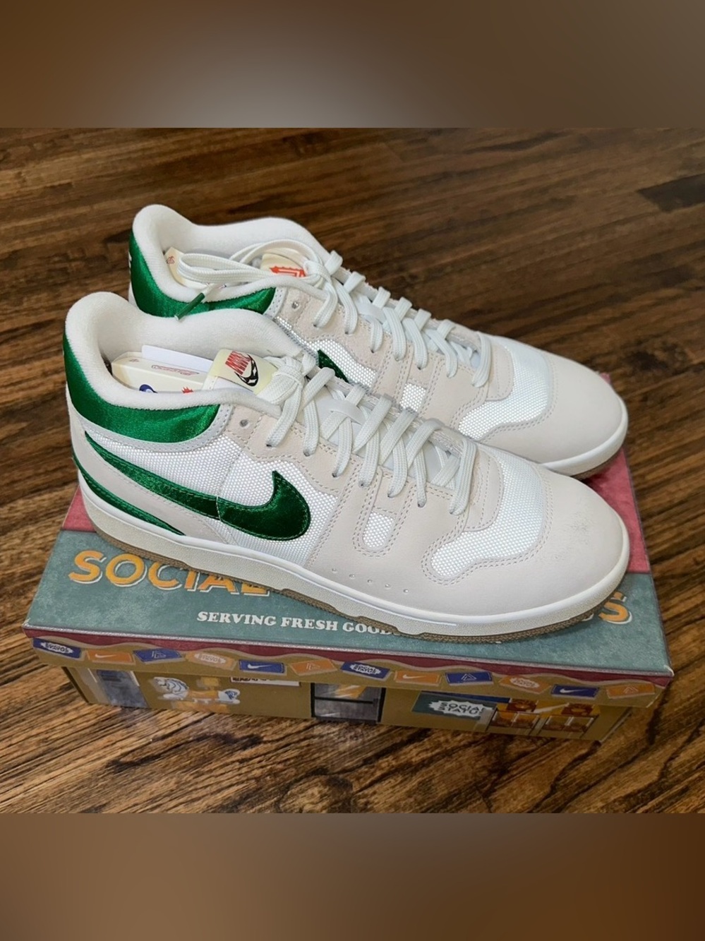 Social Status X Nike Mac Attack SP Mens size 11 Pine Green BRAND NEW